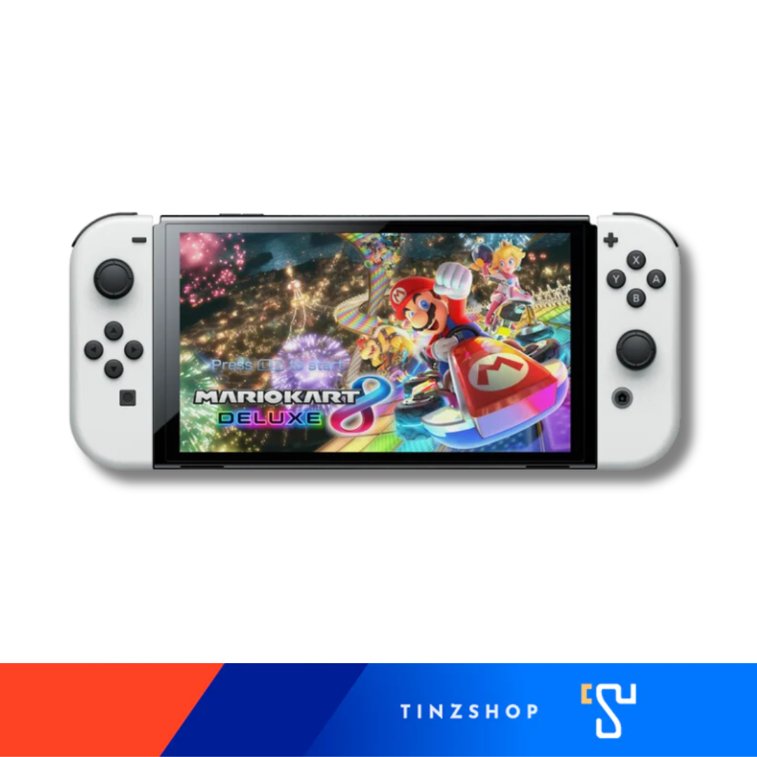 เครื่องเกม Nintendo Switch OLED Bundle Mario Kart8 สีขาว_5